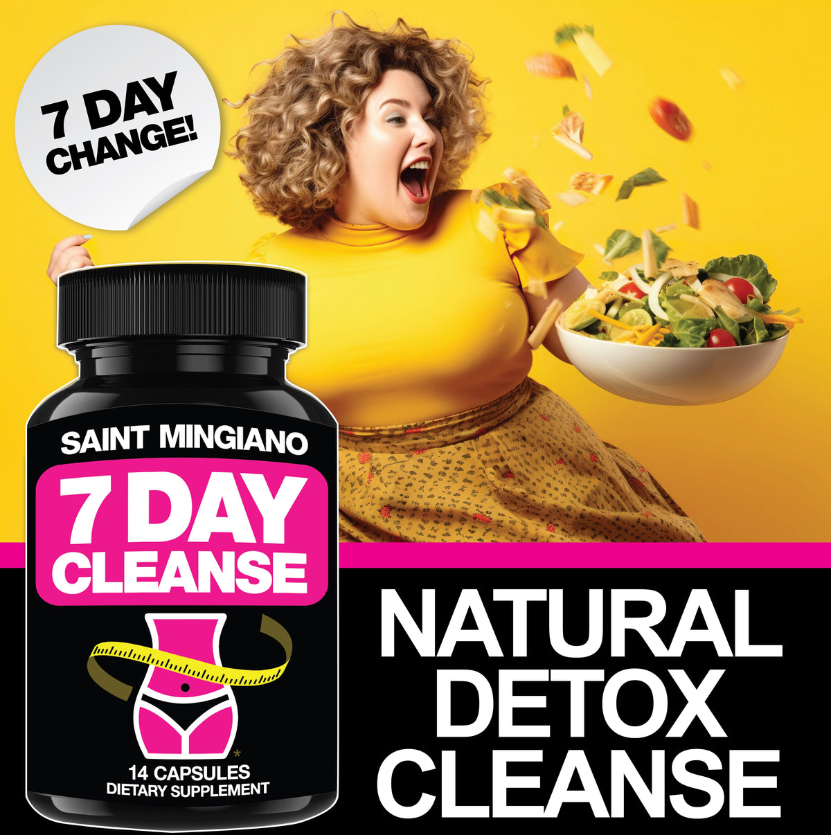 7 Day Cleanse Program | Colon Detox with Natural Laxative for Constipation & Bloating